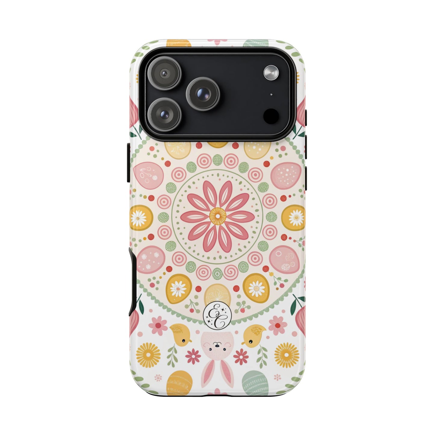 Colorful Easter Mandala Tough Phone Case