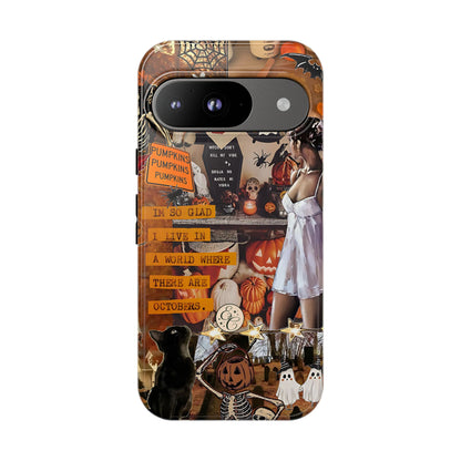 Halloween Aesthetic Collage Tough Phone Case