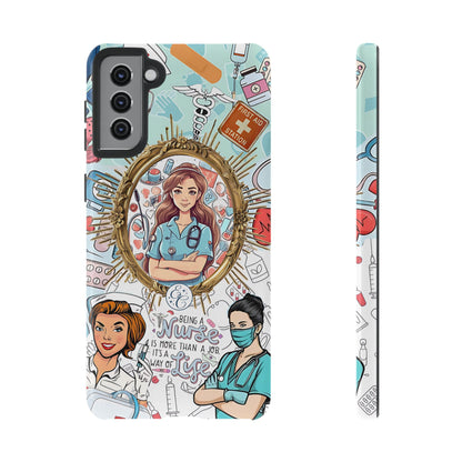 Nurse Art Tough Phone Case