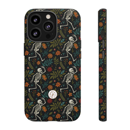 Boho Skeleton Pattern Halloween Phone Case