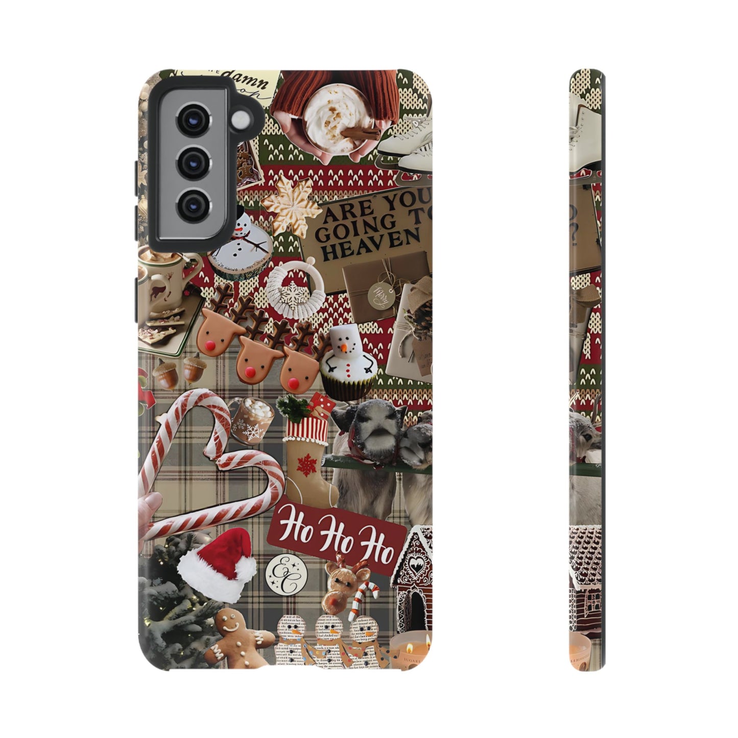 Christmas Festive Collage Tough Phone Case