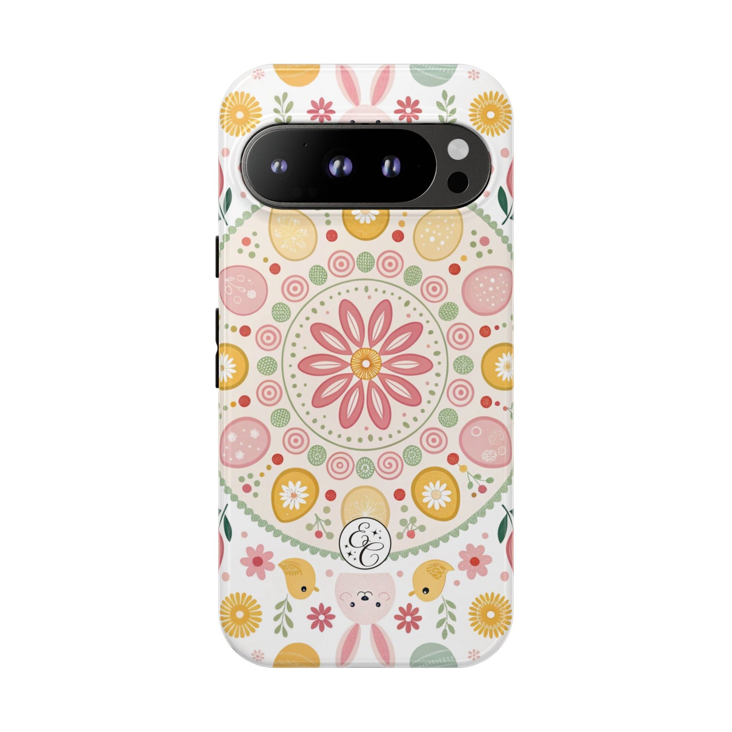 Colorful Easter Mandala Tough Phone Case