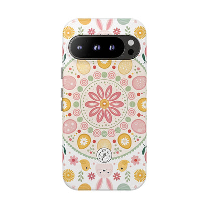 Colorful Easter Mandala Tough Phone Case