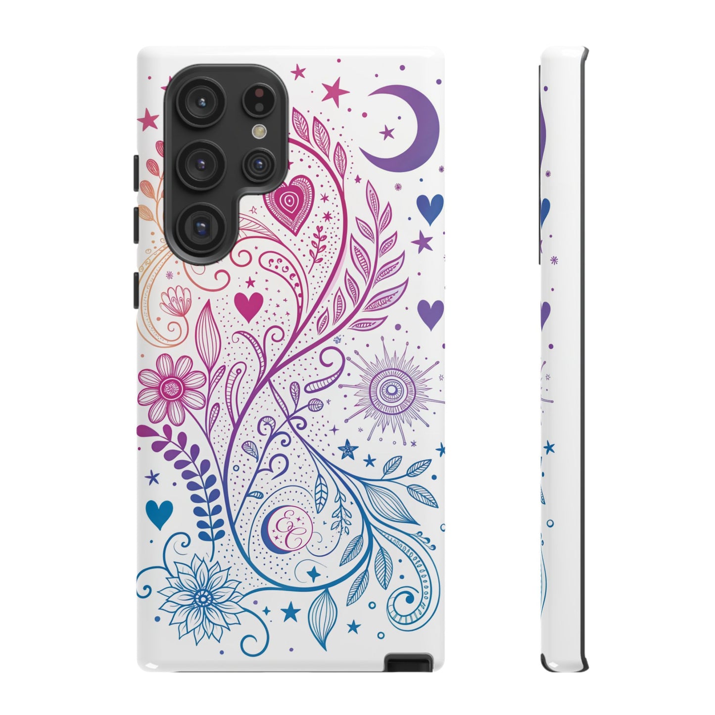 Subtel Bisexual Boho Doodle Tough Phone Case