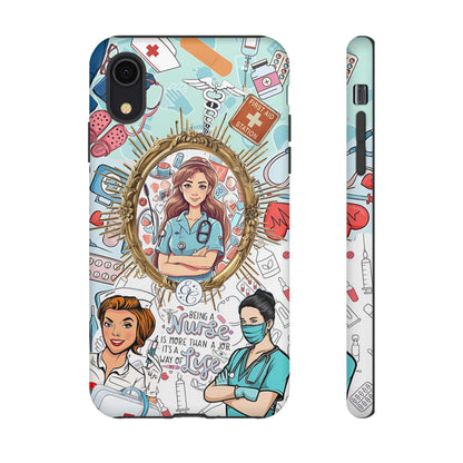 Nurse Art Tough Phone Case