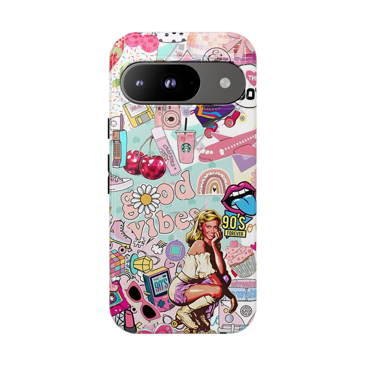 90s Nostalgia Collage Tough Phone Case