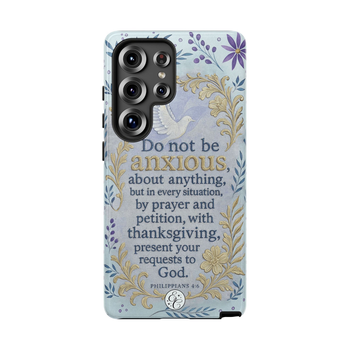 Philippians 4:6 Tough Phone Case