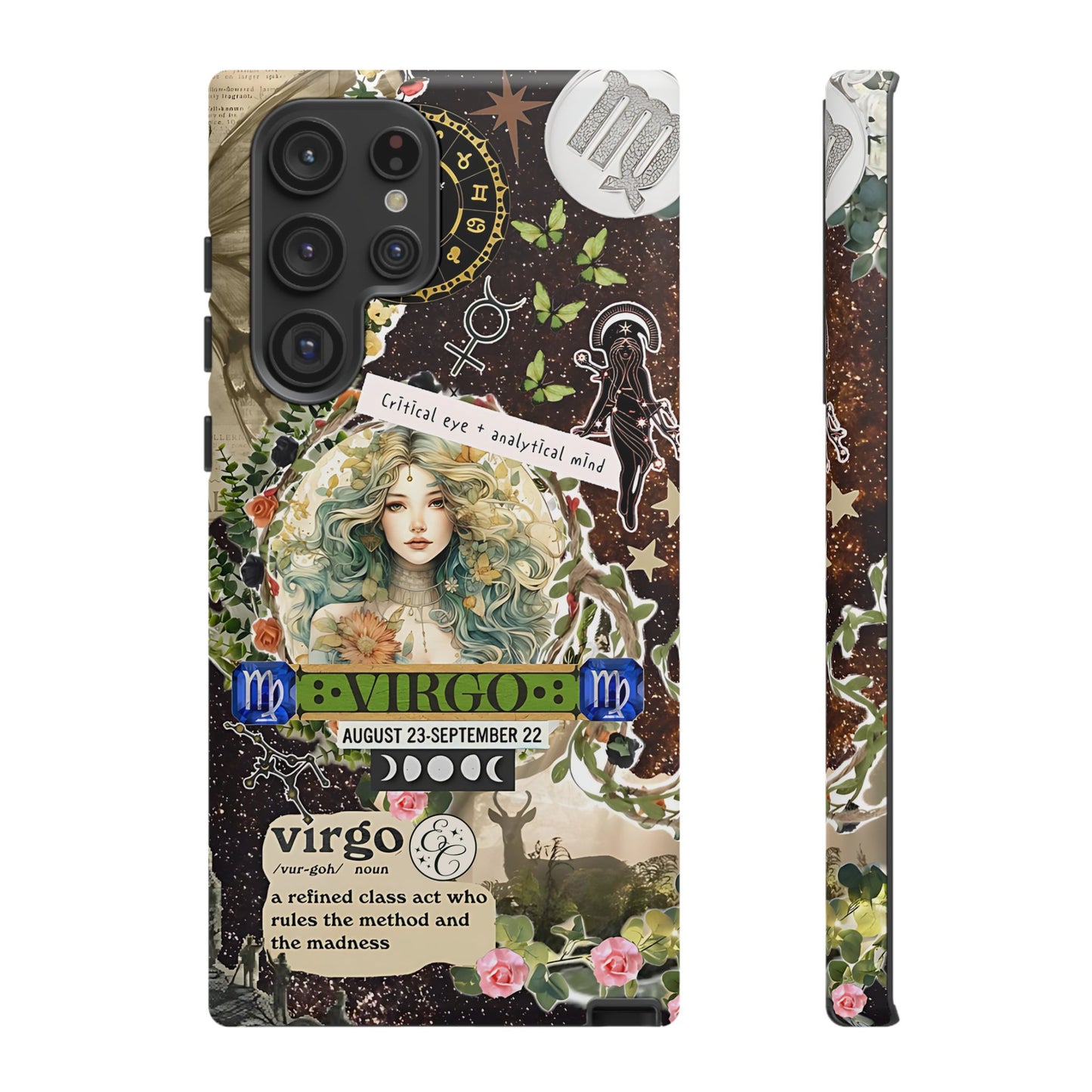 Virgo Zodiac Star Sign Tough Phone Case