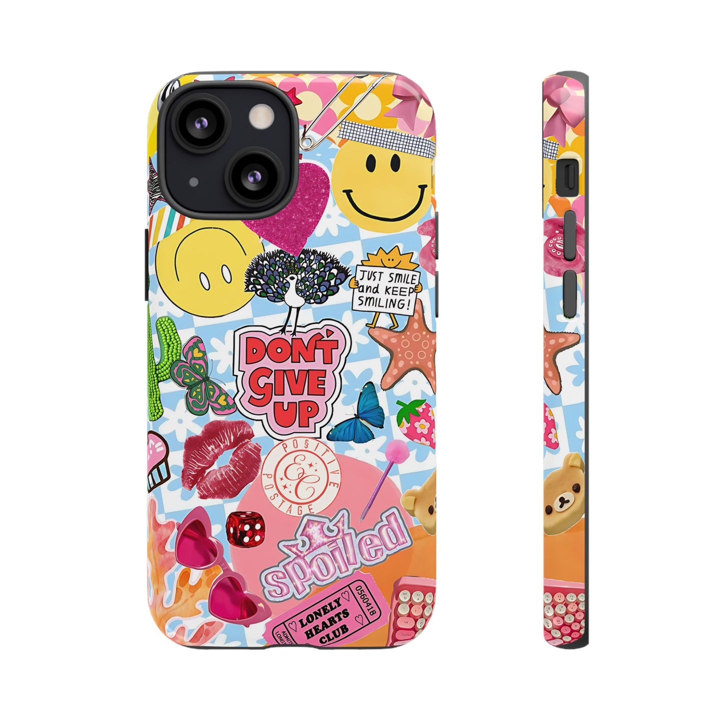 Pop Art Collage Tough Phone Case