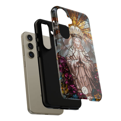 Virgin Mary Stained Glass Tough Phone Case