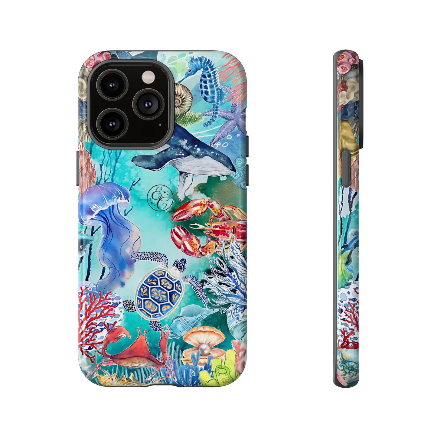 Ocean Wonders Collage Tough Phone Case