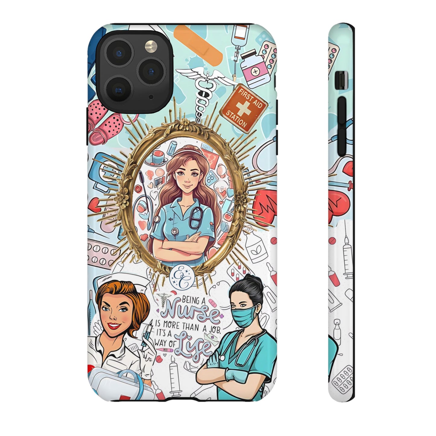 Nurse Art Tough Phone Case