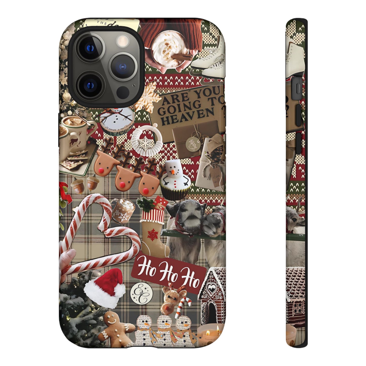 Christmas Festive Collage Tough Phone Case