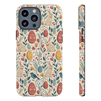 Vintage Easter Pattern Tough Phone Case
