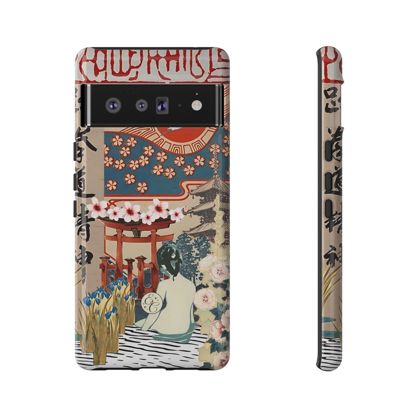 Japanese Style Art Tough Phone Case