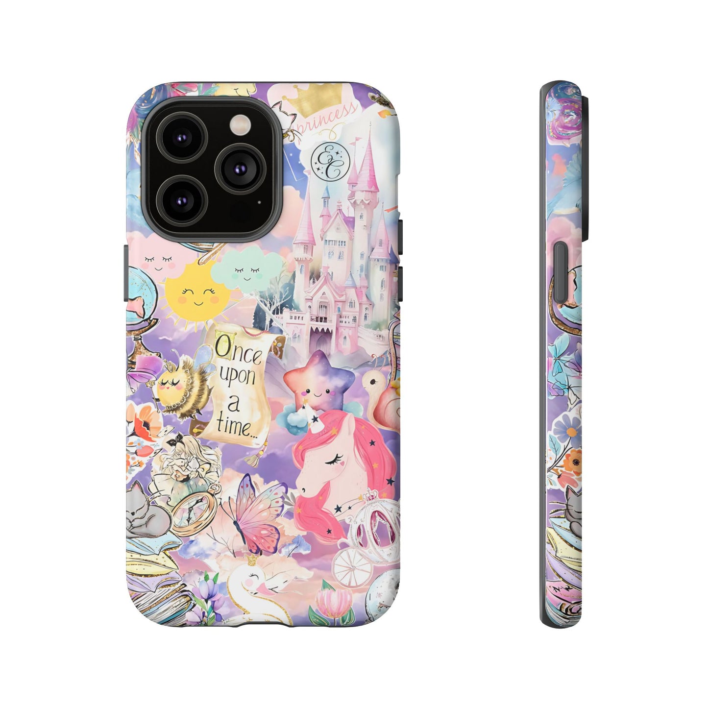 Whimsical Fairytale Collage Tough Phone Case