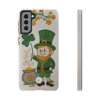 Cute Leprechaun Tough Phone Case