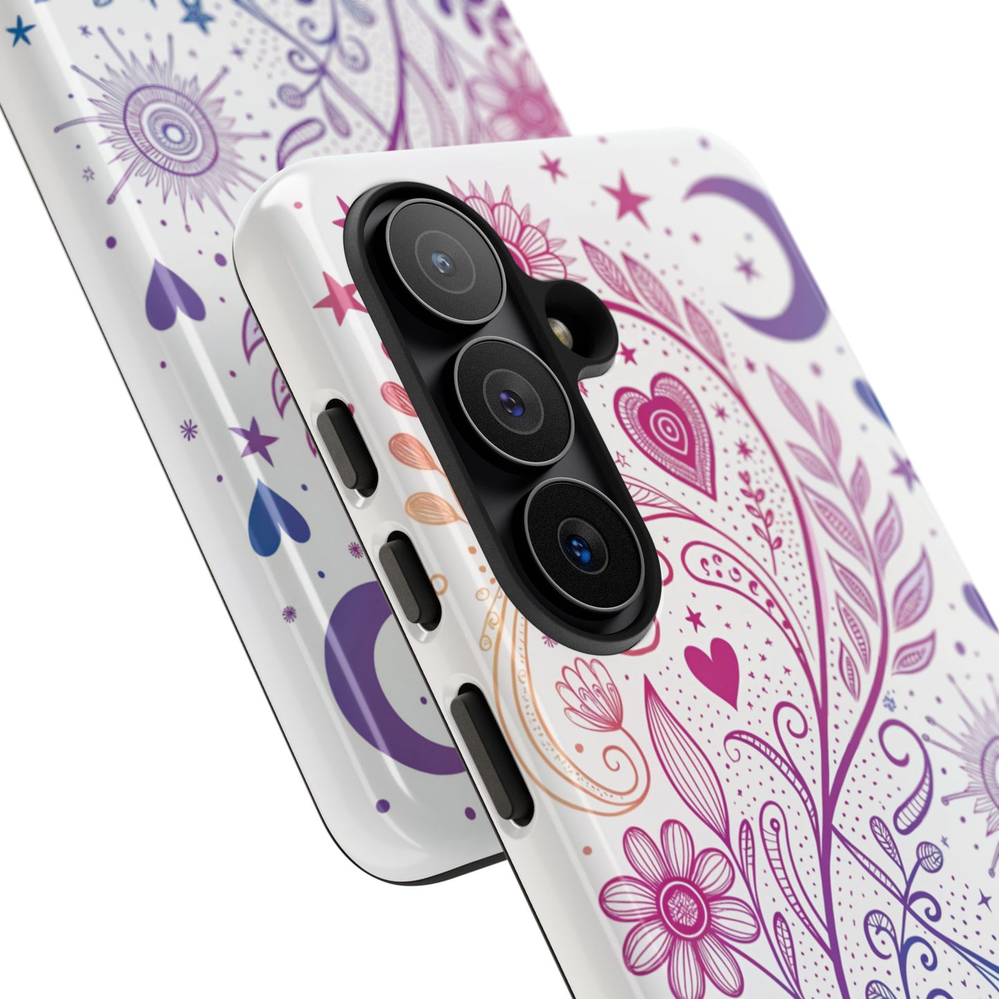 Subtel Bisexual Boho Doodle Tough Phone Case