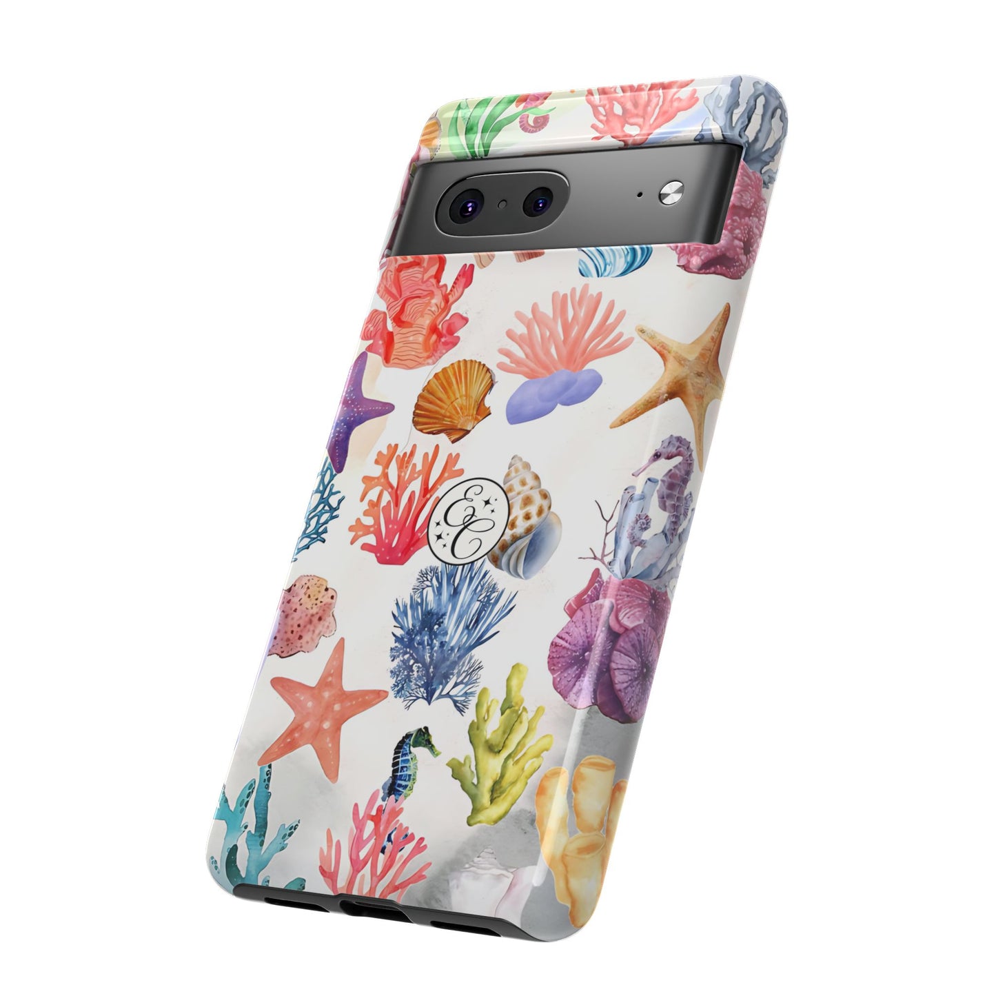 Coral & Sea Shells Tough Phone Case