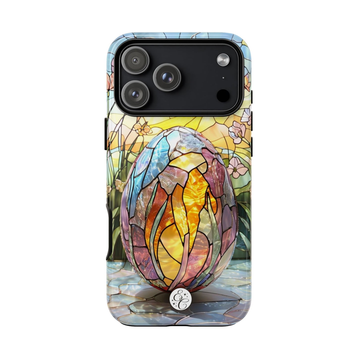 Easter Egg Stained Glass Tough Phone Case