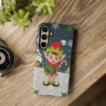 Christmas Naughty Elf Tough Phone Case