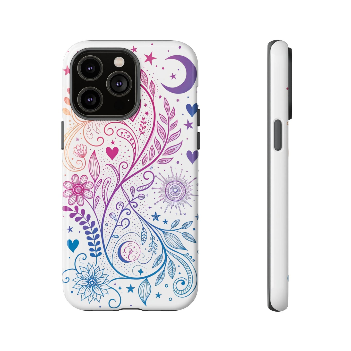 Subtel Bisexual Boho Doodle Tough Phone Case