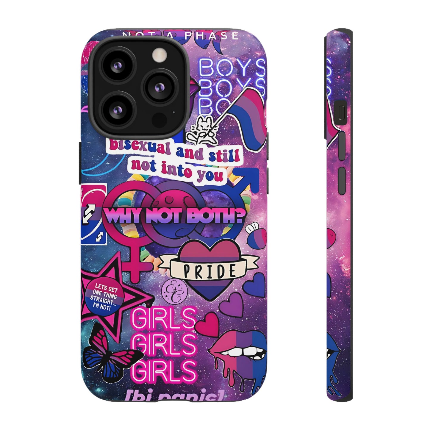 Bisexual Pop Art Tough Phone Case