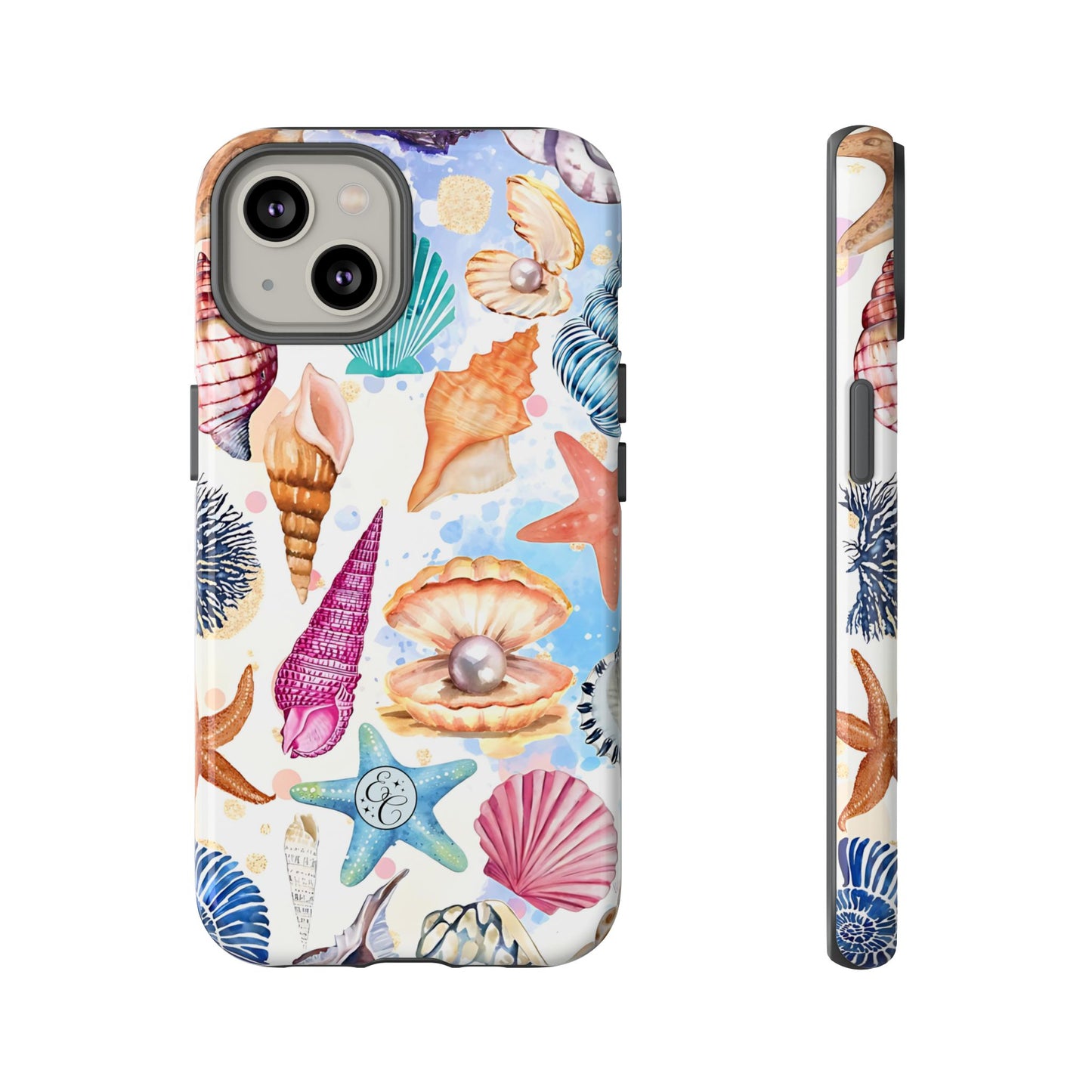 Colorful Sea Shells Tough Phone Case