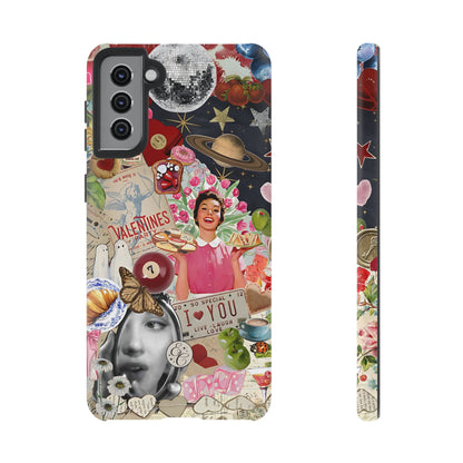 Retro Aesthetic Collage Art Tough Phone Case