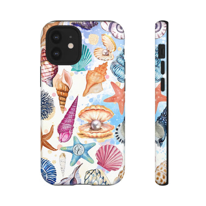 Colorful Sea Shells Tough Phone Case