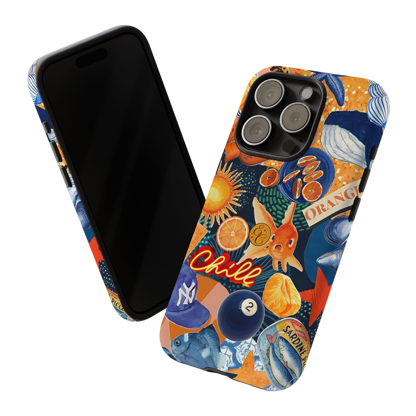 Nautical and Citrus Tough Phone Case