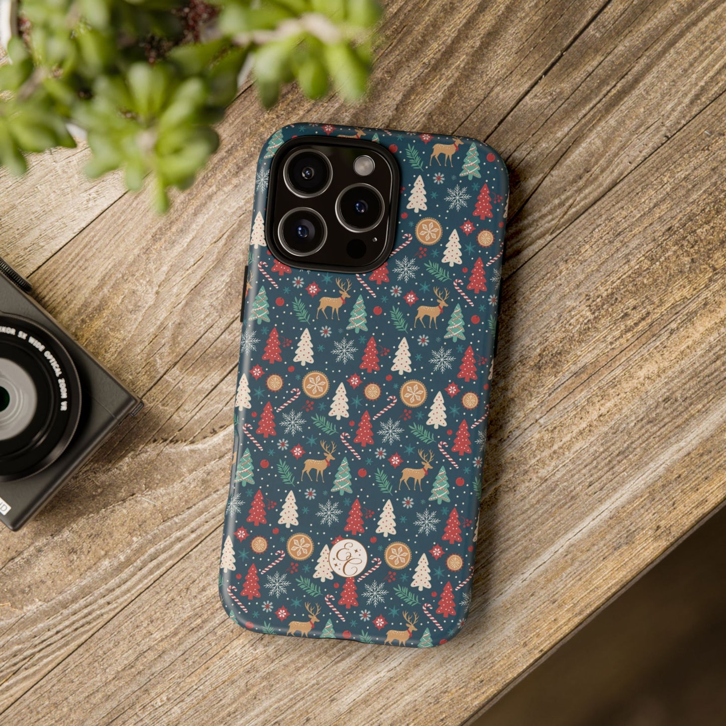 Christmas Pattern Tough Phone Case