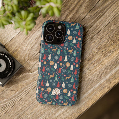 Christmas Pattern Tough Phone Case