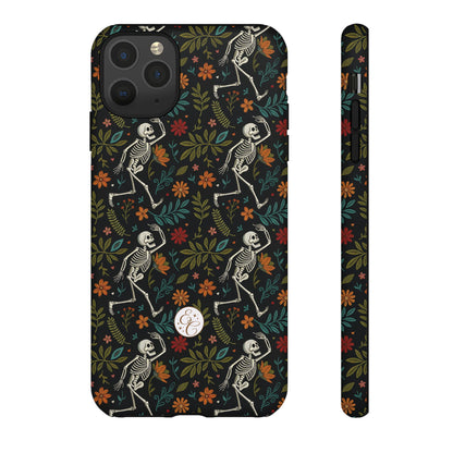 Boho Skeleton Pattern Halloween Phone Case