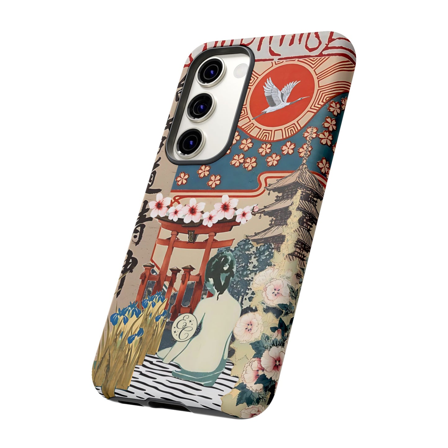 Japanese Style Art Tough Phone Case