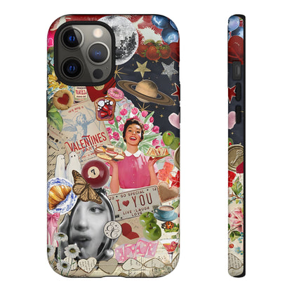 Retro Aesthetic Collage Art Tough Phone Case