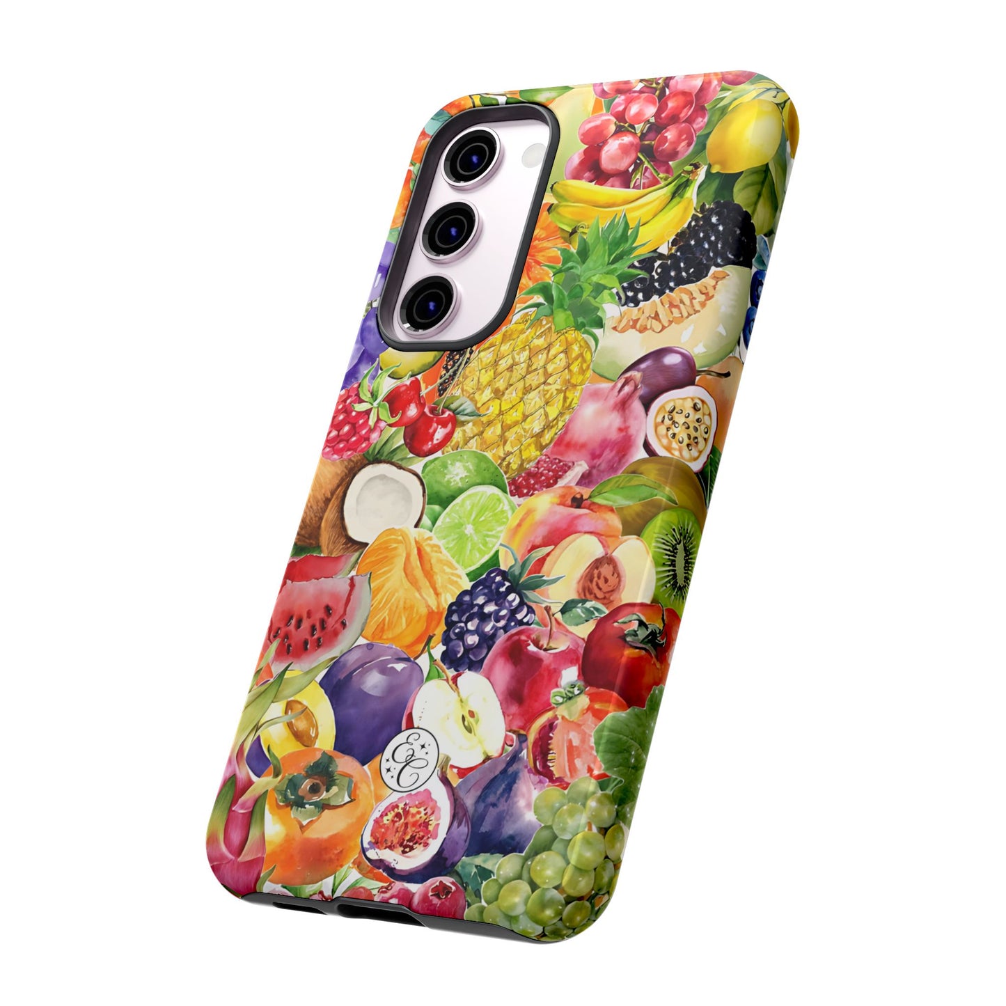 Colorful Fruits Collage Tough Phone Case