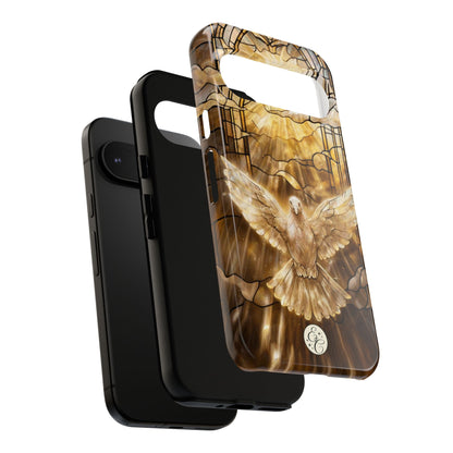 Holy Spirit Stained Glass Tough Phone Case