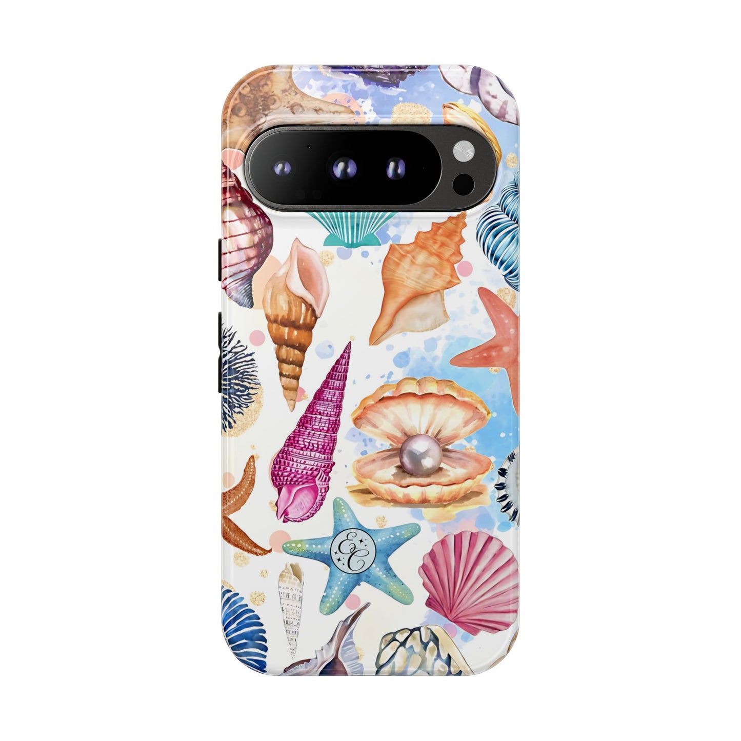 Colorful Sea Shells Tough Phone Case