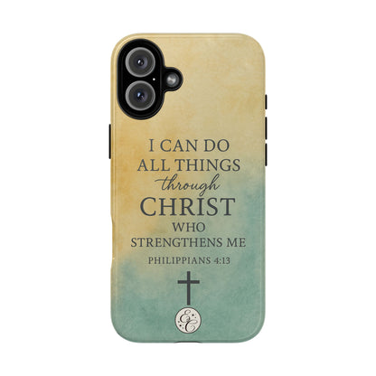 Philippians 4:13 Tough Phone Case