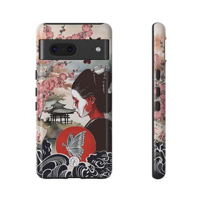 Japanese Geisha Tough Phone Case