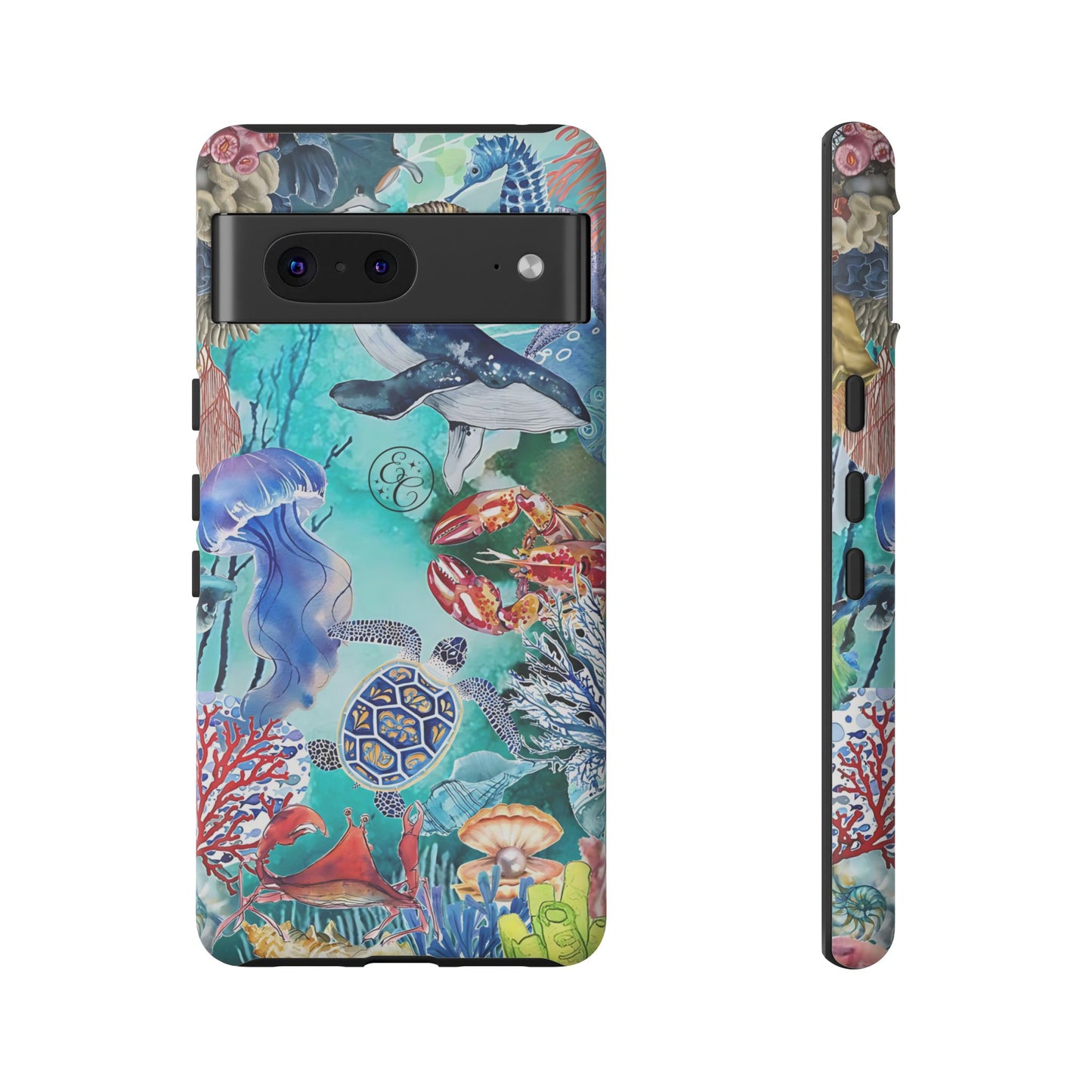 Ocean Wonders Collage Tough Phone Case