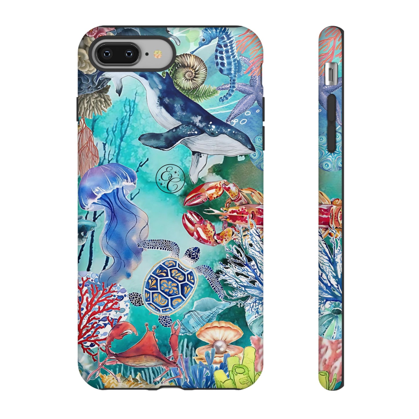 Ocean Wonders Collage Tough Phone Case