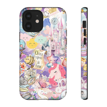 Whimsical Fairytale Collage Tough Phone Case