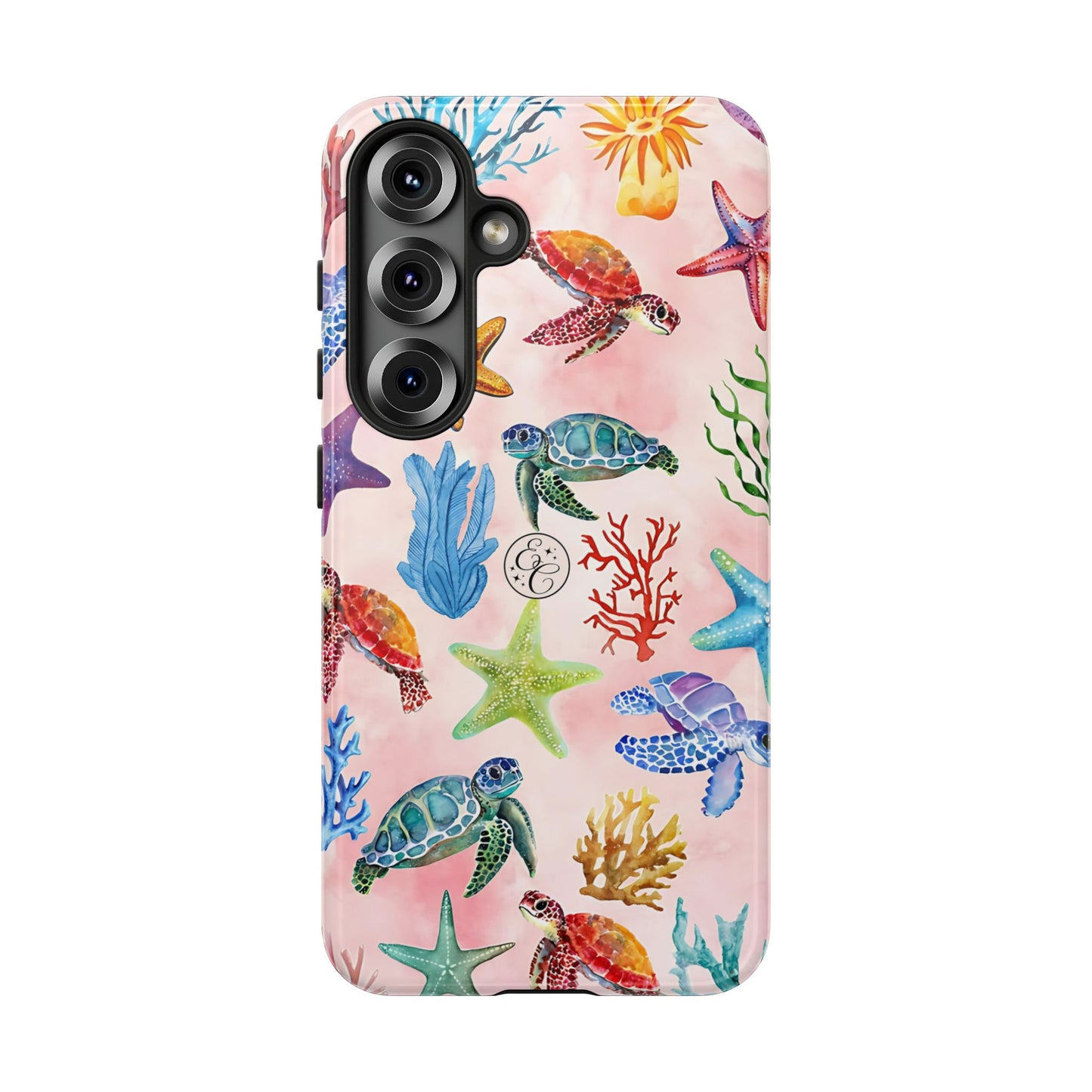Colorful Marine Life Tough Phone Case