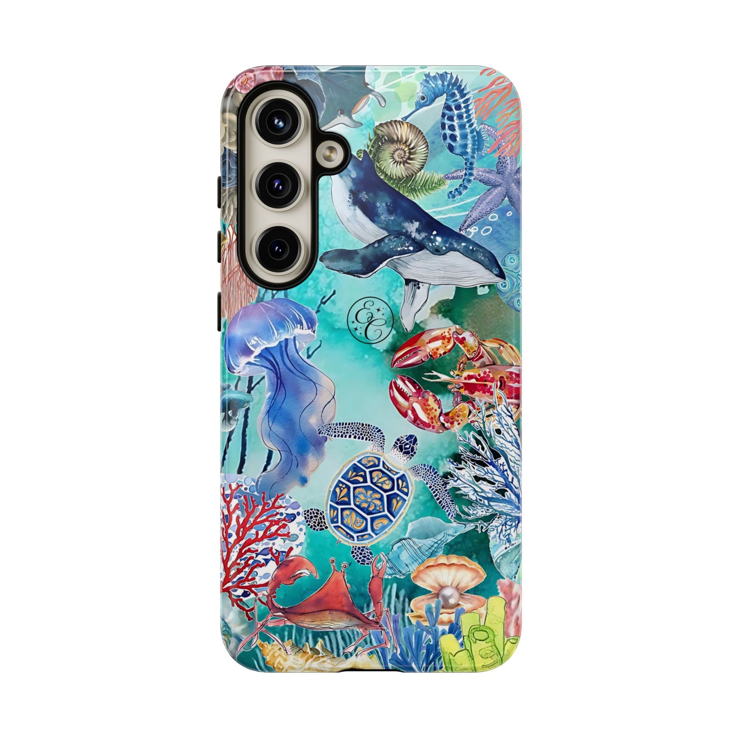 Ocean Wonders Collage Tough Phone Case