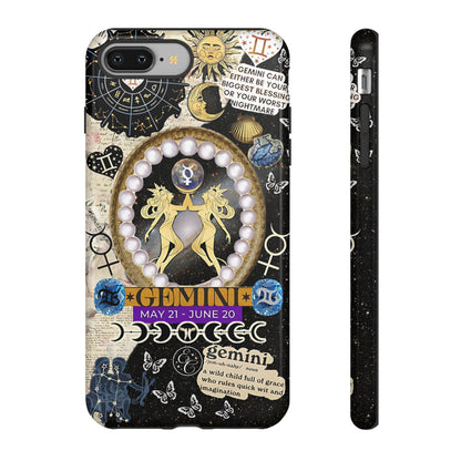 Gemini Zodiac Sign Tough Phone Case