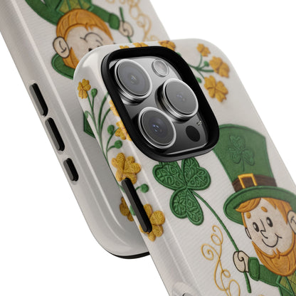 Cute Leprechaun Tough Phone Case