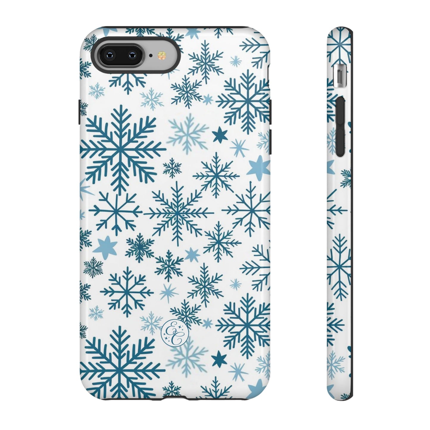 Winter Snowflakes Pattern Tough Phone Case