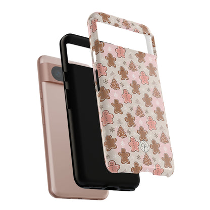 Gingerbread Men & Xmas Tree Pattern Phone Case
